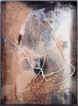 《耶稣家谱》，安塞尔姆·基弗，2006年，综合材料，200 × 150 cm