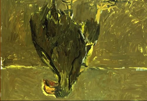 《鹰》，巴萨利兹，1982年，布面油彩，200*250cm