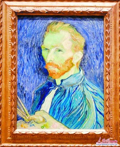 据媒体报道底特律艺术馆收藏梵·高的《自画像》。资料图片