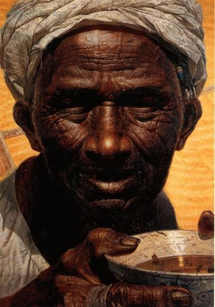 罗中立的油画《父亲》