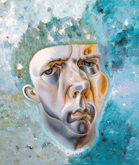 菲利普·阿克曼 自画像系列53号