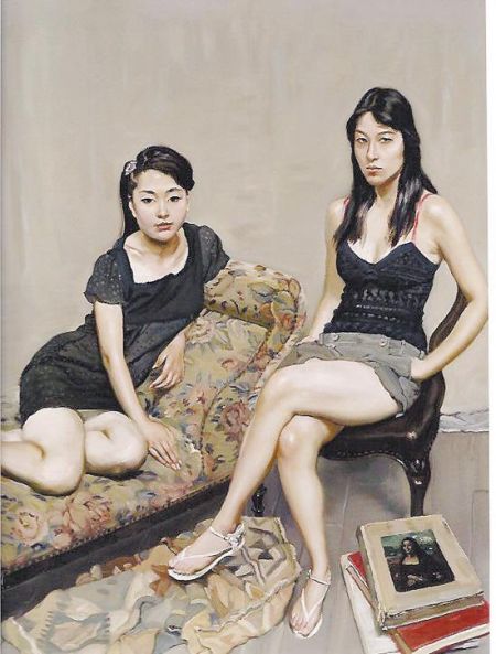 陈丹青，油画院学员与专职模特之三，2010