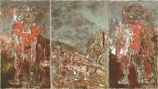 弗尘之尘，世之世，土之土（综合材料）  宋学智