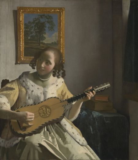 《吉他演奏者》(1672)
