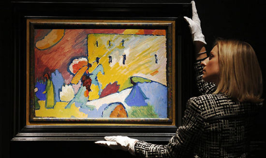 康定斯基《3号即兴曲的研究》2116万美元成交