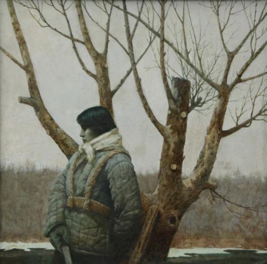 王功新 七九河开 布面油画 120×120cm 1985