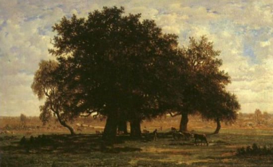 卢梭和他的作品《橡树》