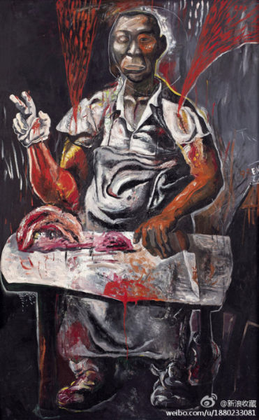 张恩利《二斤牛肉》530万落槌