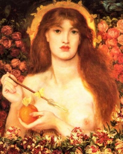 以西达尔作模特儿来绘制《维纳斯》