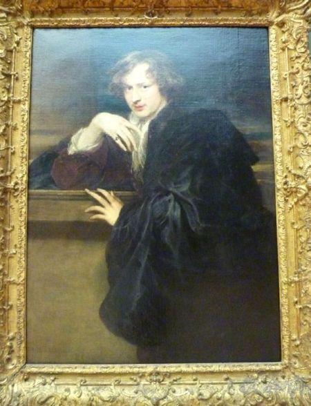 安东尼·凡·代克（Anthony.van.Dyck,.1599-1641），《自画像》，布面油画，约1620