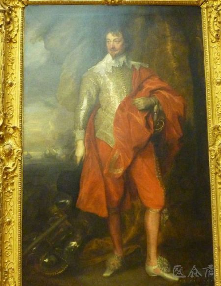 安东尼·凡·代克（Anthony.van.Dyck,.1599-1641）：《罗伯特·里奇》（Robert.Rich）,.布面油画，1632-41
