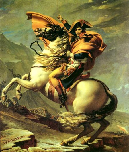 拿破仑越过圣贝尔纳山