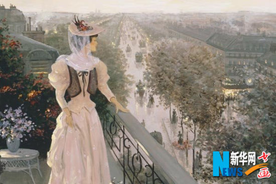 Christa Kieffer油画作品