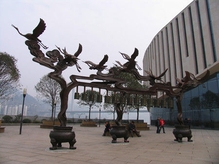 《涪音天籁》雕塑