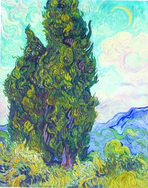 展出的梵高作品