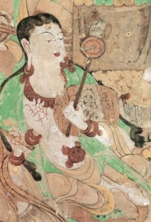 中唐第112窟拨浪鼓