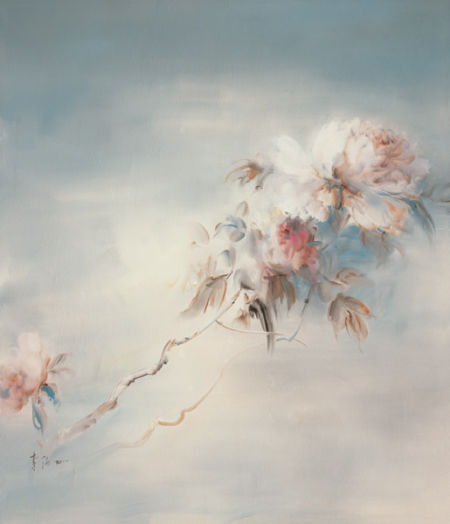 李强《返境No.8》布面油画