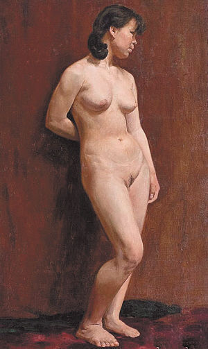 颇具争议的天价徐悲鸿人体作品