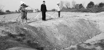 荣村考古原址正在填埋，等过年后再开挖