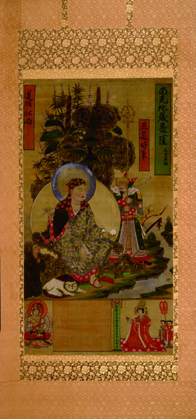 图9 敦煌绢画《地藏菩萨像》