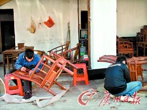 春节过后，红木家具企业木工特别难招。