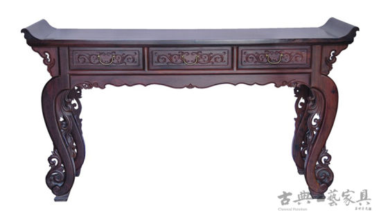 林福星设计作品：番莲三联供桌