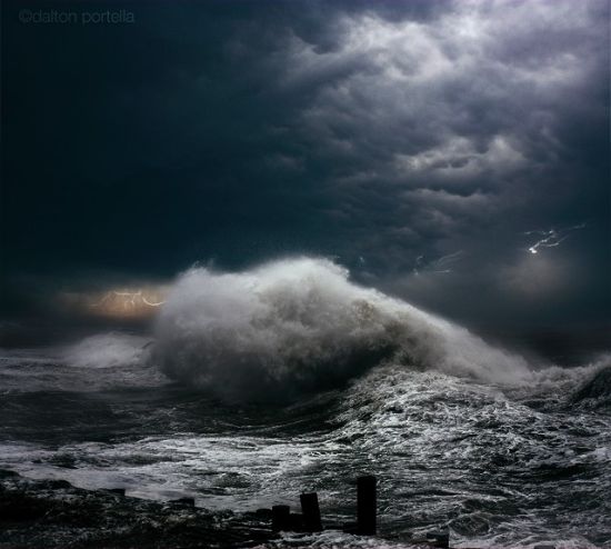 风光摄影：海洋风暴1
