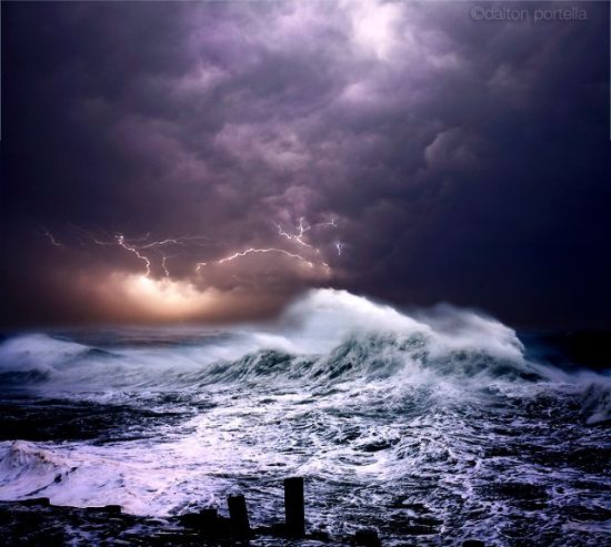 风光摄影：海洋风暴3