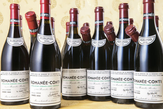 DRC Romanée-Conti 窖藏 1990年3瓶装 344400港币 3月22至23日Acker Merrall & Condit拍卖