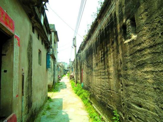 银砂村中还保存以红头船命名的古巷“开利巷”
