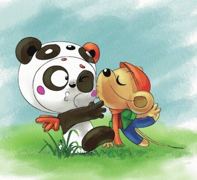 就像母亲最爱自己的孩子一样，张丽最爱的卡通形象是熊猫鲍尔——铭诺独立投资、根据郑渊洁同名童话作品改编的52集动画片《鲍尔历险记》的主角。