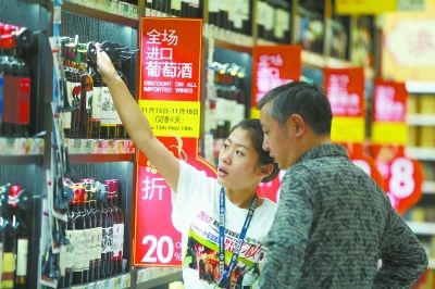 中国葡萄酒市场仍有潜力。胡国球 摄
