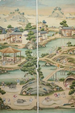 英国庄园中绝美的中国壁纸