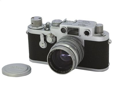 徕卡IIIgIIIf银色Prototype相机。