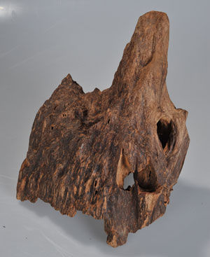 紫奇楠沉香,2100g。本藏品是上世纪60年代在海南尖峰岭被发现的迄今为止最大的一块紫奇楠沉香