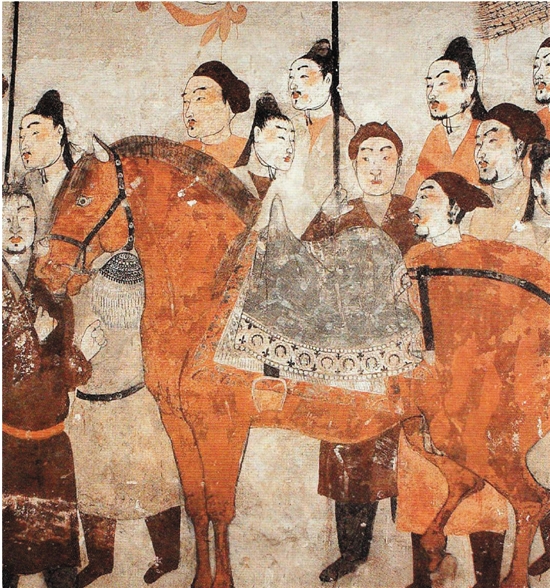 徐显秀墓壁画（北齐）