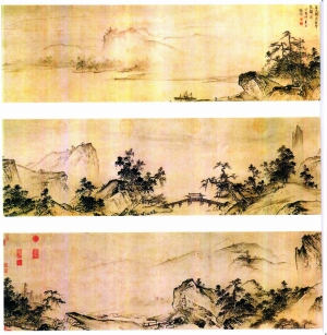 马远《踏歌图》