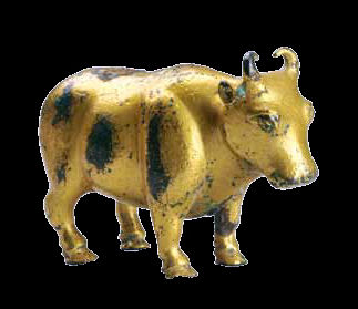 鎏金铜牛
