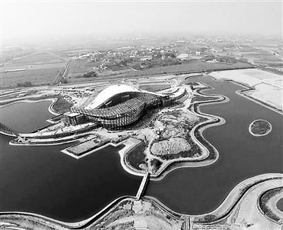 在建中的台北故宫博物院南院 　（资料照片）
