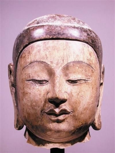 北齐释迦牟尼佛佛首