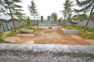 在程震墓原址上修建的私家陵园