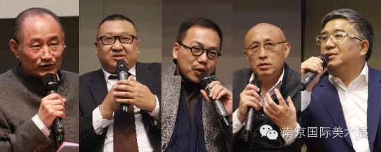 严陆根先生在第二届南京国际美术展北京新闻发布会上致辞
