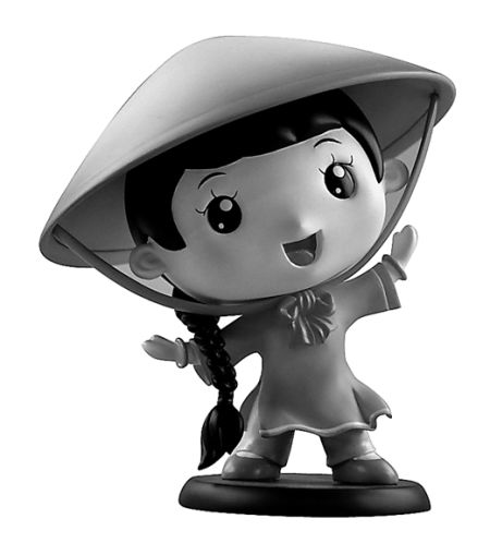 图为部分“广西12个世居民族娃娃”文创产品。（资料图片）