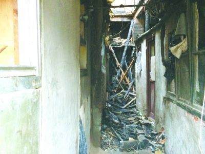 泰安里火灾现场