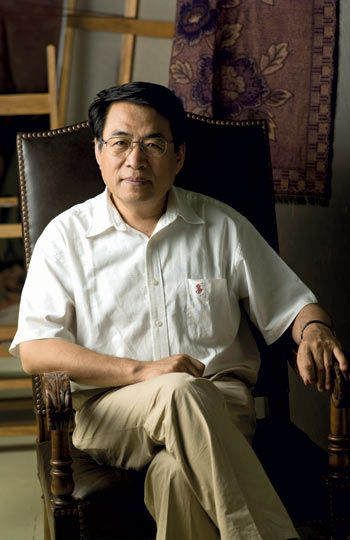 全国人大代表、中国油画院院长杨飞云。资料图