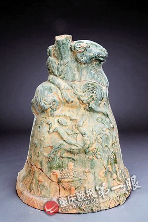 忠县张家堡3号墓出土摇钱树座