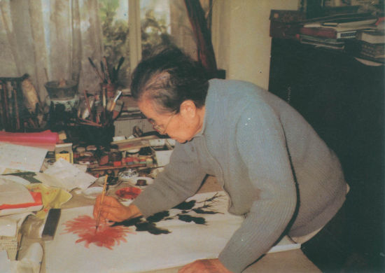 吴昌硕 苔石梅花 中国嘉德2013春拍