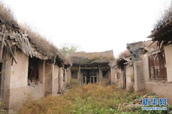 晋中市祁县涧壑村真武庙已破败不堪（2014年8月29日摄）。