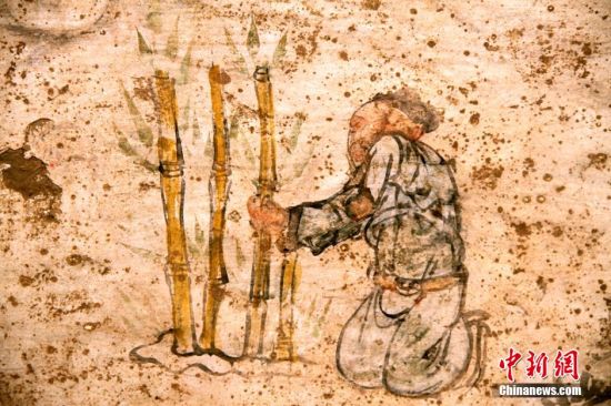 陕西省横山县发现的一座元代壁画墓