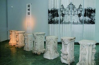 流散到挪威的圆明园石柱      资料图